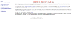 Desktop Screenshot of meteo-technology.com